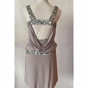 Sue Wong Nocturne drop waist dress